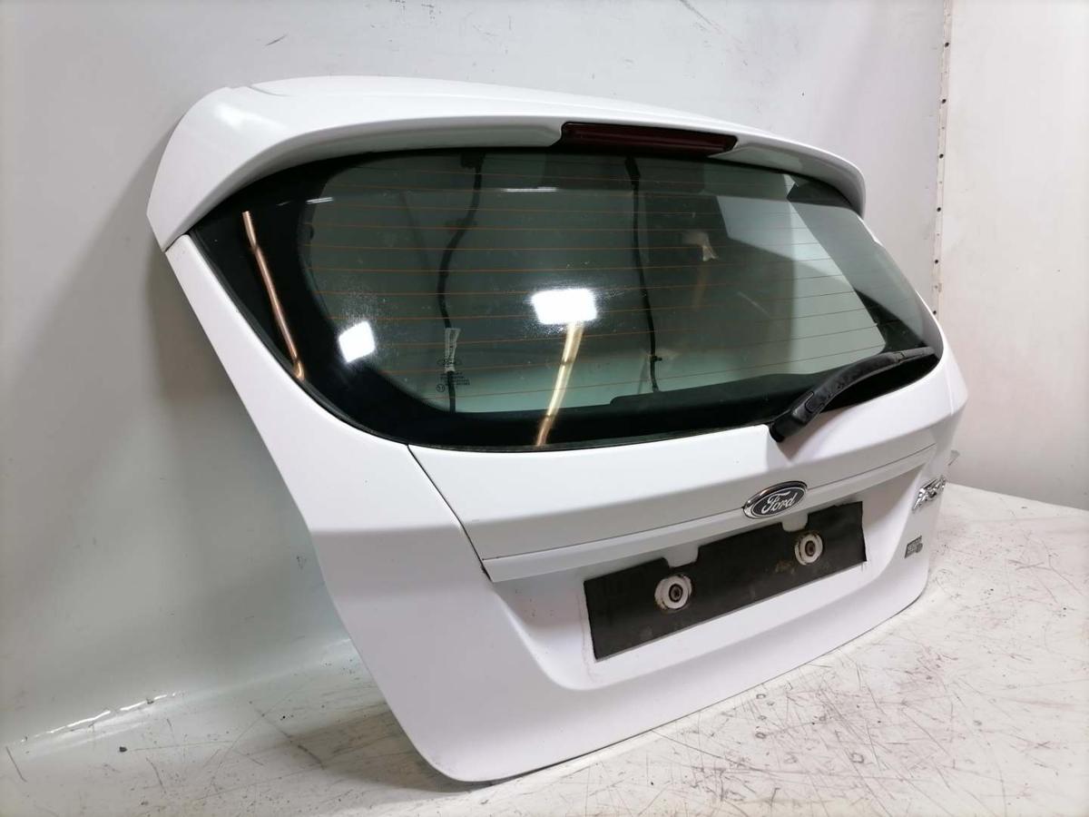 Ford Fiesta JA8 original Heckklappe mit Heckscheibe Frost Wei&szlig; Bj.2011